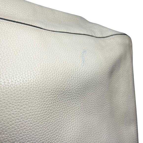 Kate Spade New York Large White Pebbled Leather Tote Shoulder Bag - Picture 10 of 16